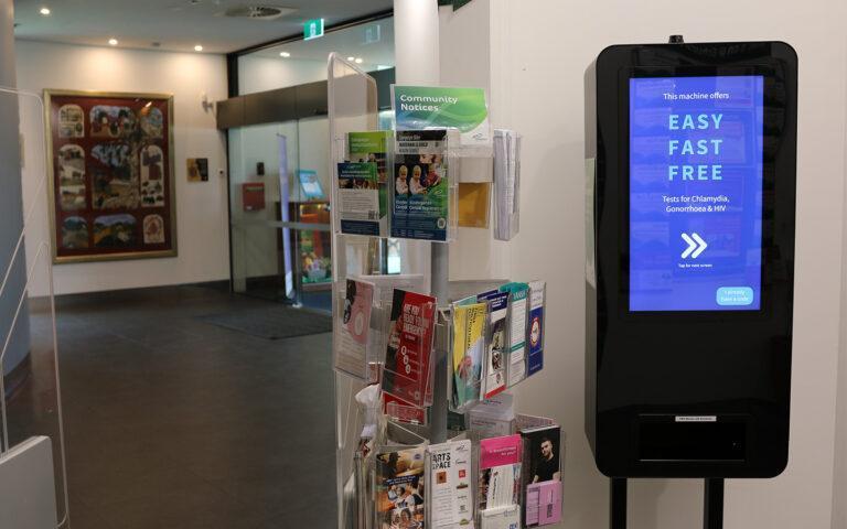 STI test kit vending machines trial to improve sexual health services for regional Victoria