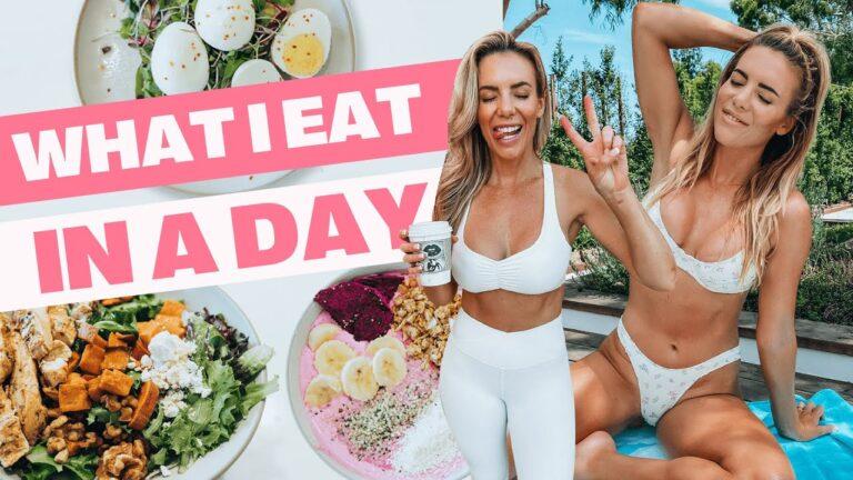 What I Eat In a Day | healthy fat loss & toning