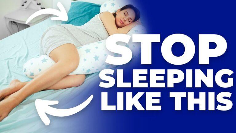 2 Common Pregnancy Sleeping Position MISTAKES + Best Sleeping Positions During Pregnancy