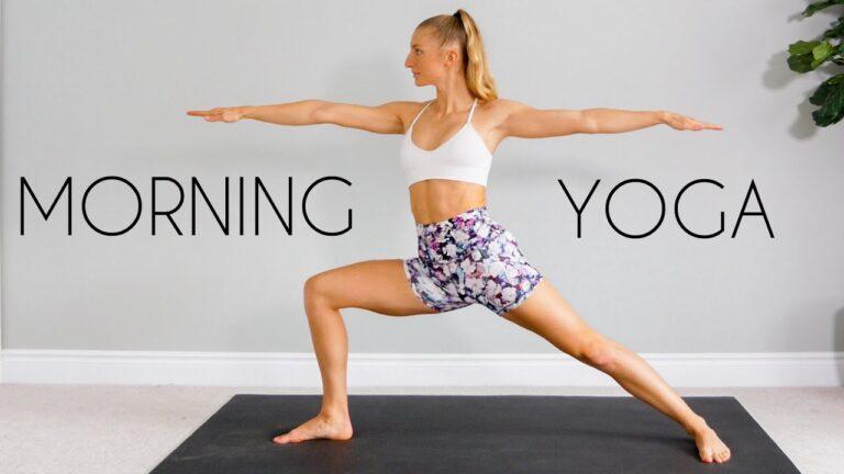 20 min MORNING YOGA (Full Body Flow/Stretch for Beginners)