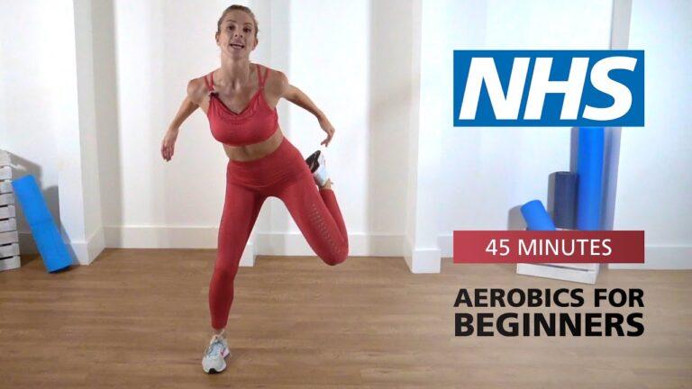 Aerobics for beginners - 45 minutes | NHS