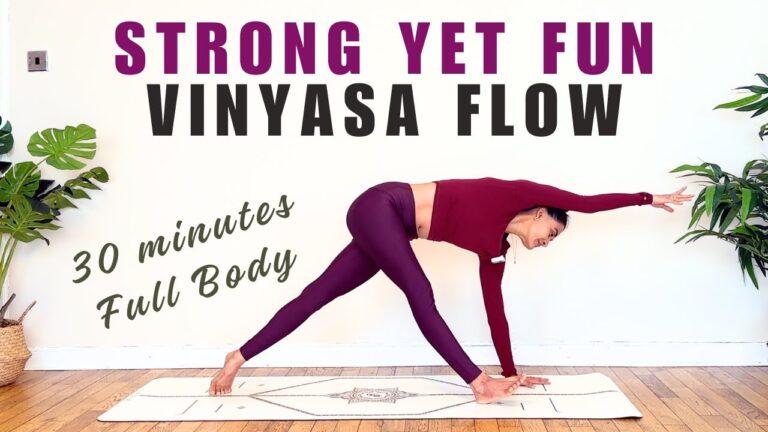 Daily Yoga Flow | Challenging yet Fun Vinyasa | 30 mins Full Body Vinyasa Flow