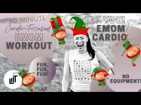 ELF You! EMOM 30 Minute Cardio Workout | B.L.A.S.T. | Git LIIT with Amy