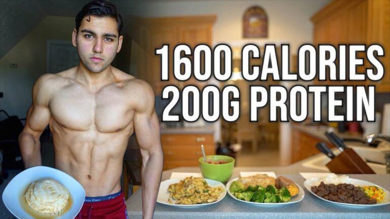 Full Day Of Eating 1,600 Calories | Super High Protein Diet For Fat Loss