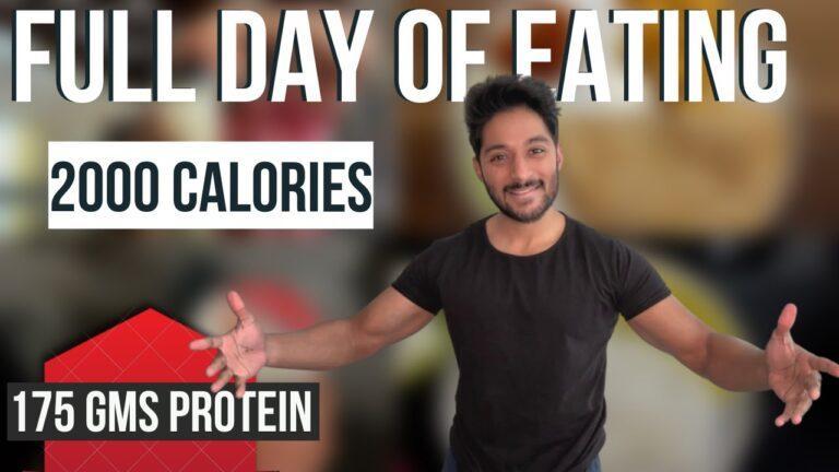 Full Day of Eating for Fat Loss | 2000 Calorie Indian Diet | Level Up Series - Episode 19 🇮🇳