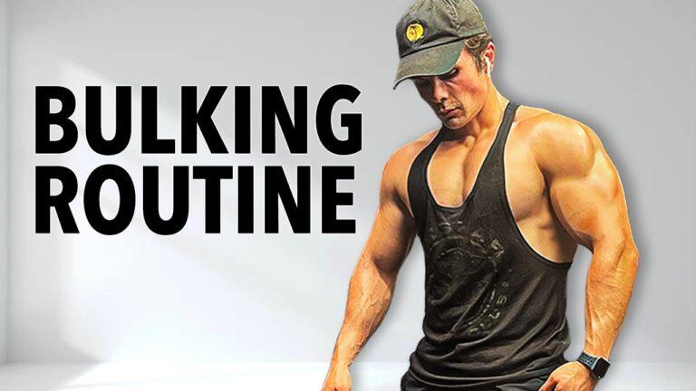 My Bulking Diet & Training Routine