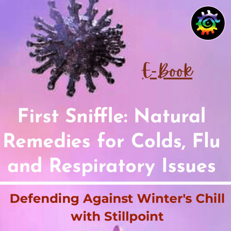 First Sniffle: Natural Remedies for Colds, Flu and Respiratory Issues