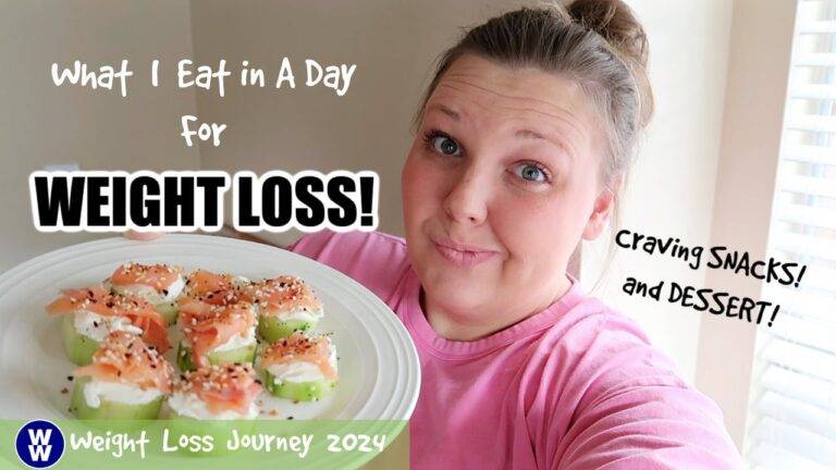 What I Eat In A Day for WEIGHT LOSS! Craving Snacks and Dessert (WW) Weight Loss Journey 2024