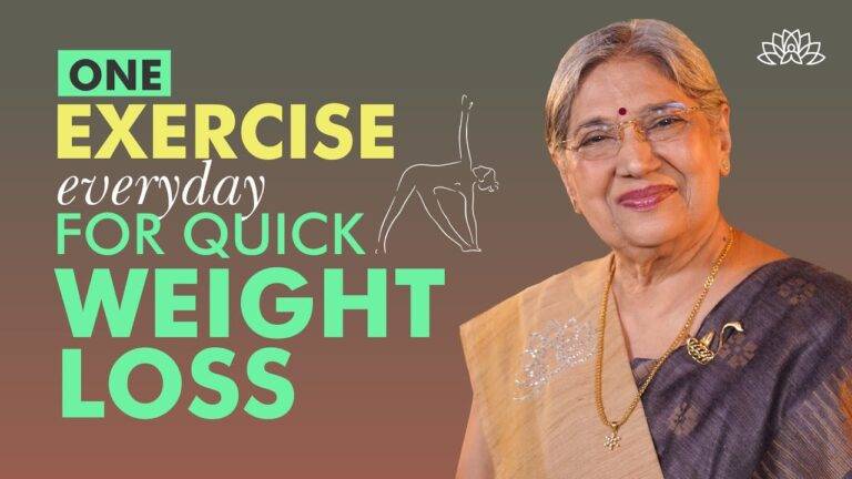 Yoga For Weight Loss | Quick Weight Loss Exercise At Home | Losing Weight | Dr. Hansaji