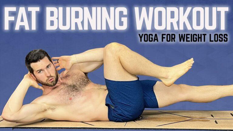 Yoga for Weight Loss and Belly Fat | Fat Burning Core-Focused Workout for Complete Beginners