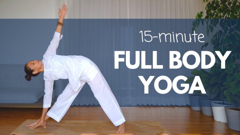15-Minute Morning Yoga Full Body Stretch | रोज़ सुबह के लिए 15 मिनट का योग @satvicyoga