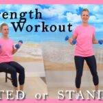 30 minute Full Body Strength Workout | Strength Training for Seniors and Beginners
