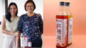 A mum and daughter sold their Ye Traditions homemade red rice wine on Carousell as an experiment and it became a hit