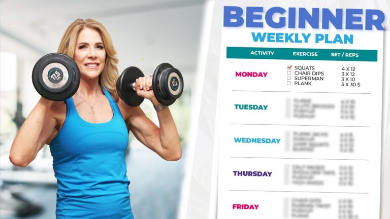 BEST Strength Training Routine for Women Over 40 (+ Free Workout Plan!)