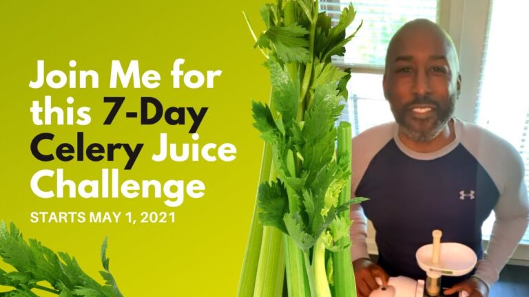 Celery Juice Cleanse Challenge ( 7 DAYS ) // 2021 Cleanse for Weight Loss, Insomnia, Constipation +