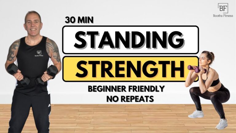 No Repeat Full Body Weight Training For Over 40's | beginner friendly | Unedited Workout