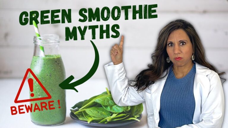The Myths Behind Green Smoothies | Are They Doing More Harm Than Good?