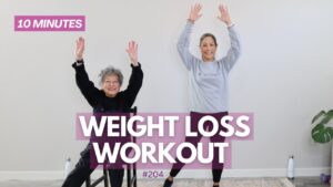 10 Minute Walking Workout for Seniors | Weight Loss HIIT