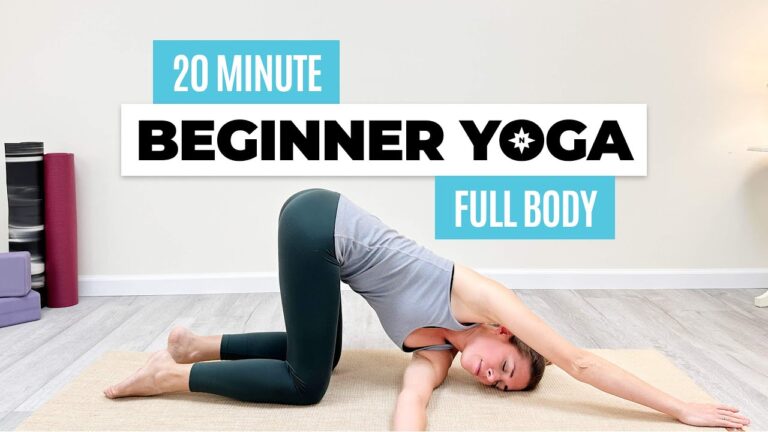 20 MINUTE FEEL GOOD FLOW YOGA | All Levels Full Body Yoga (Beginner Friendly)