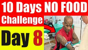 DAY 8 of 10-Day No Food Challenge: Weight Loss Journey Update! - Video 7344