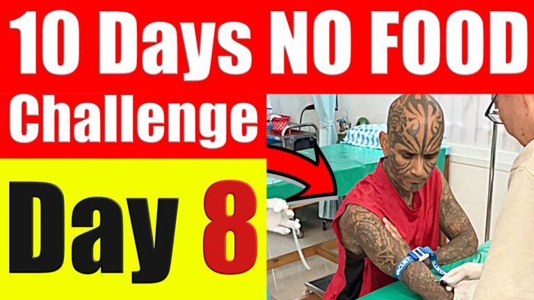 DAY 8 of 10-Day No Food Challenge: Weight Loss Journey Update! - Video 7344