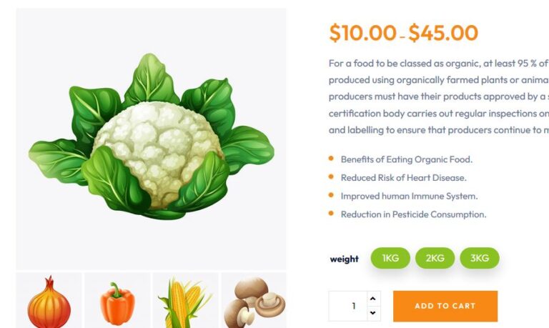 Nutrey: WordPress Theme for Organic Food Shops