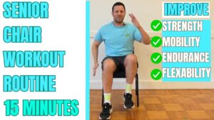 Senior Chair Workout Routine - 15 minutes
