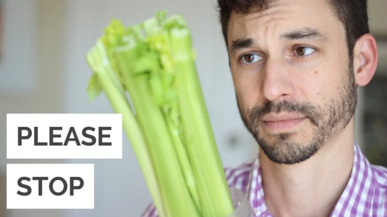 Celery Juice: Who Should NOT Have it… And Who Should