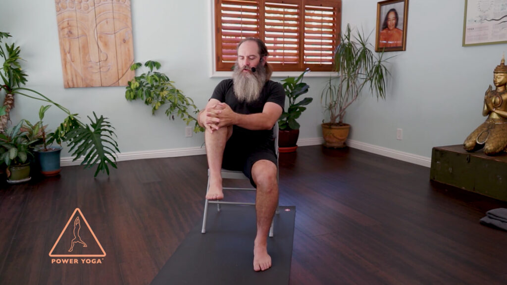 Chair Yoga: Pause In The Middle | Power Yoga