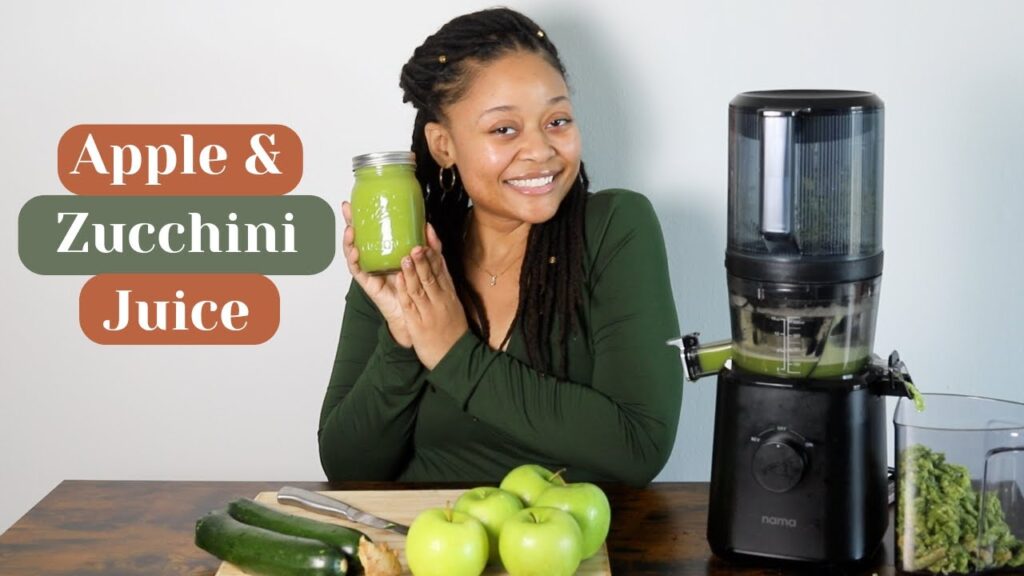 Exploring New Flavors | Juicing Apple Zucchini Juice with my Nama J2