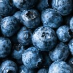 Close-up of fresh blueberries